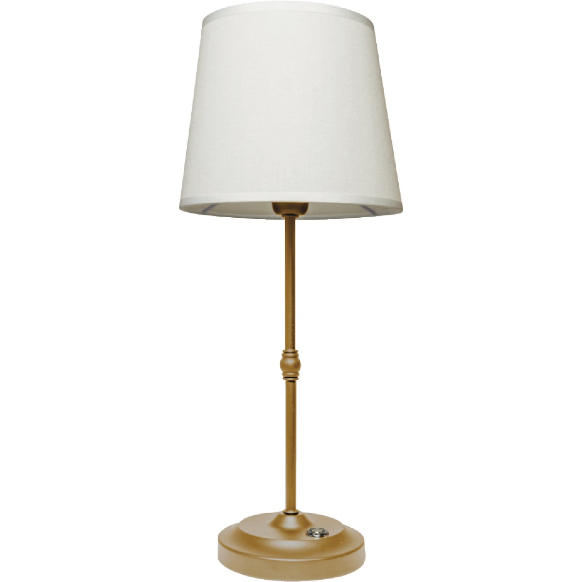 Westek Amerelle Galena Brushed Gold Rechargeable Indoor/Outdoor LED Lamp