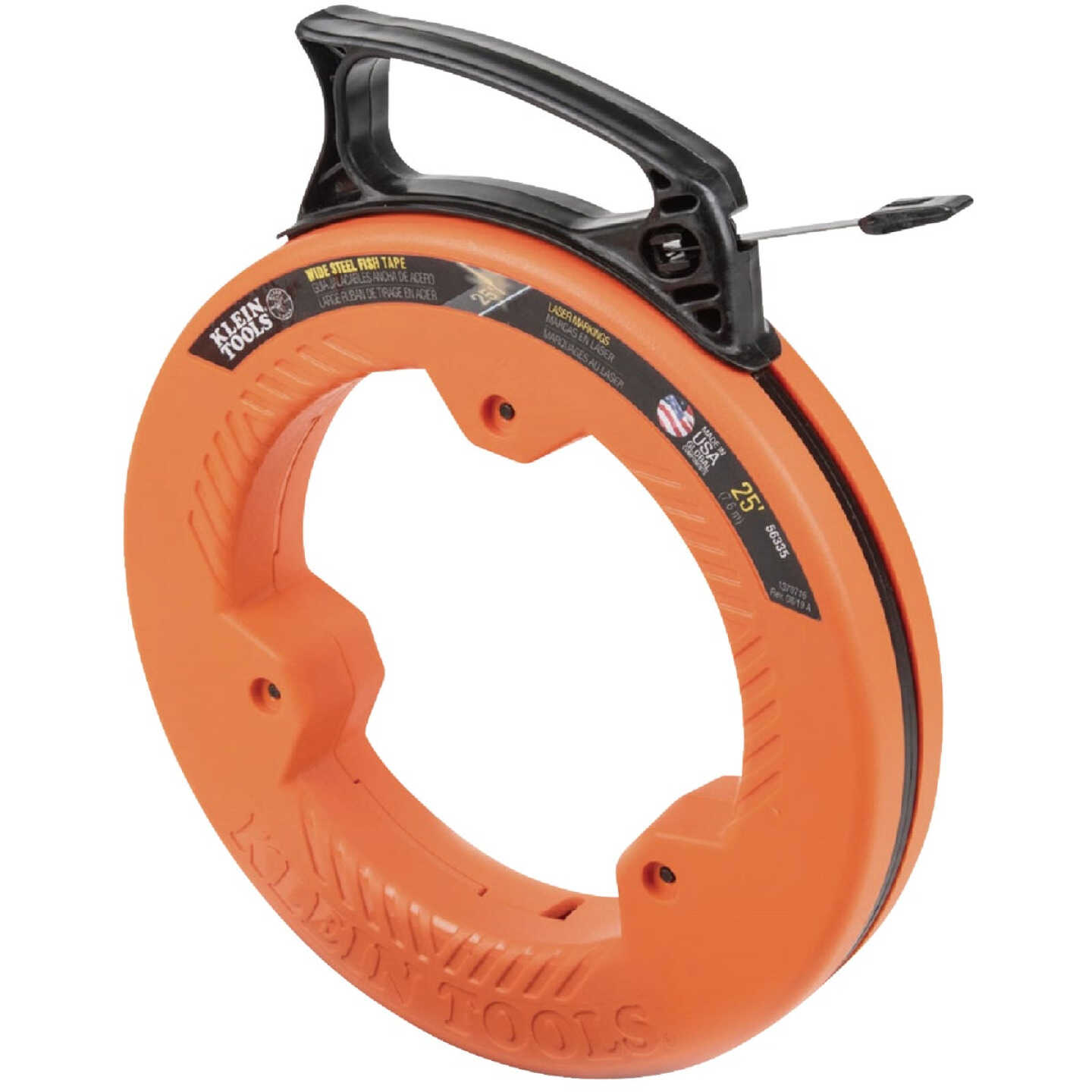 Klein 1/4 In. W. x 25 Ft. L. Steel Fish Tape Image 1