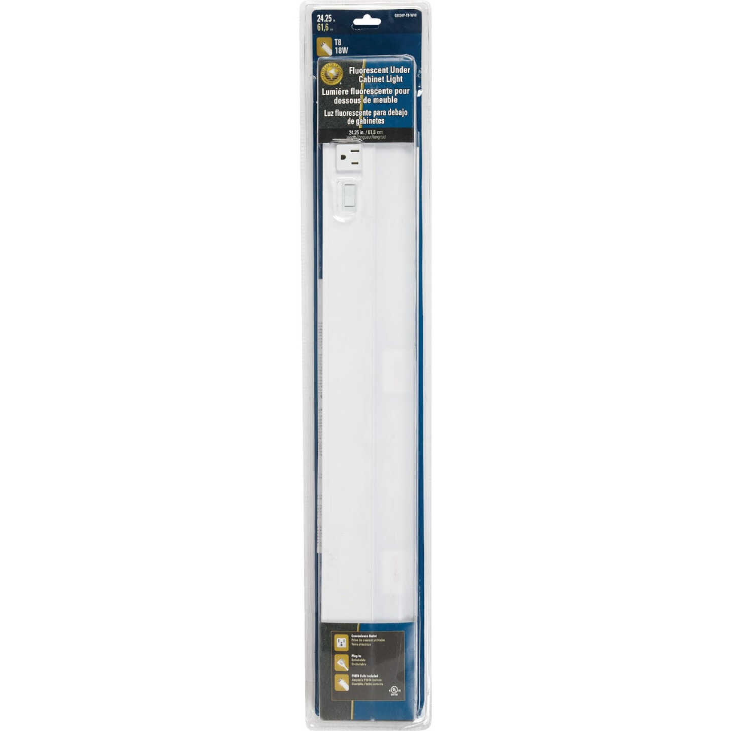 Good Earth Lighting 24 In. F18T8 White Fluorescent Under Cabinet Light Image 2