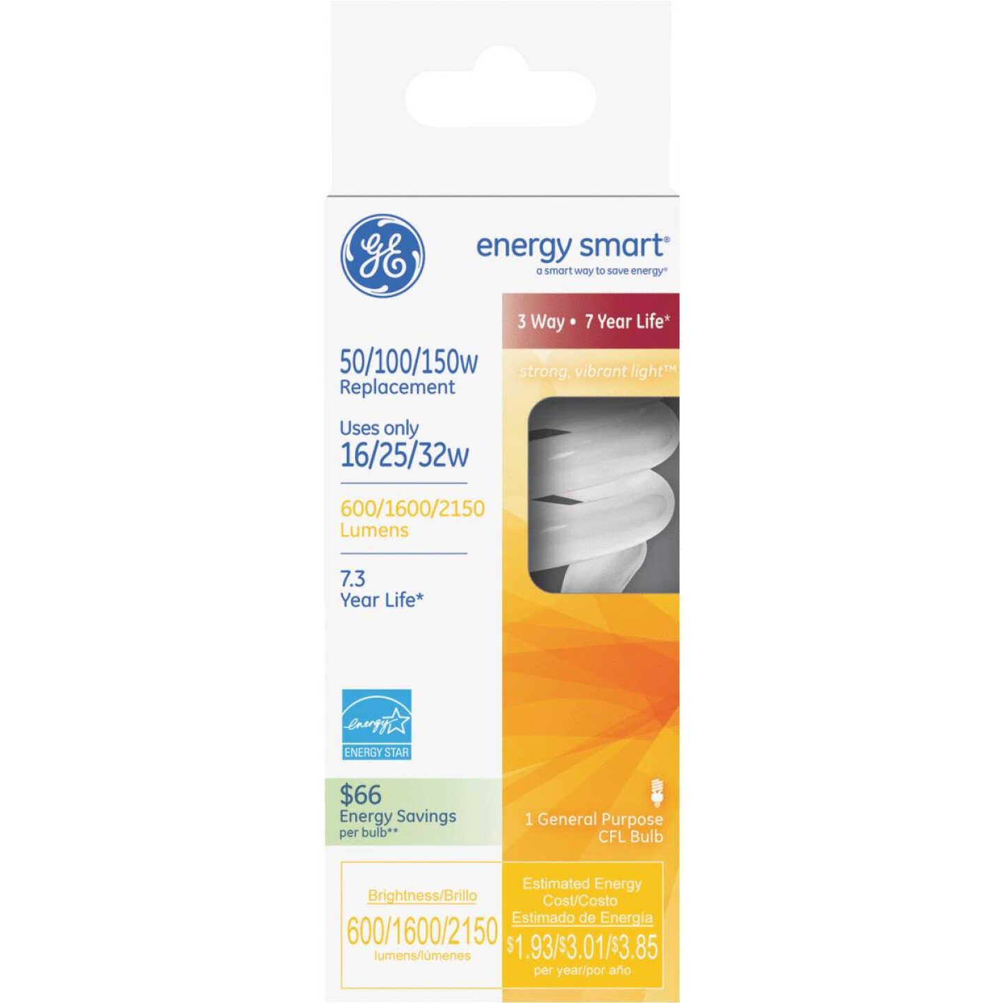 16/32W T3 3WAY CFL BULB Image 1