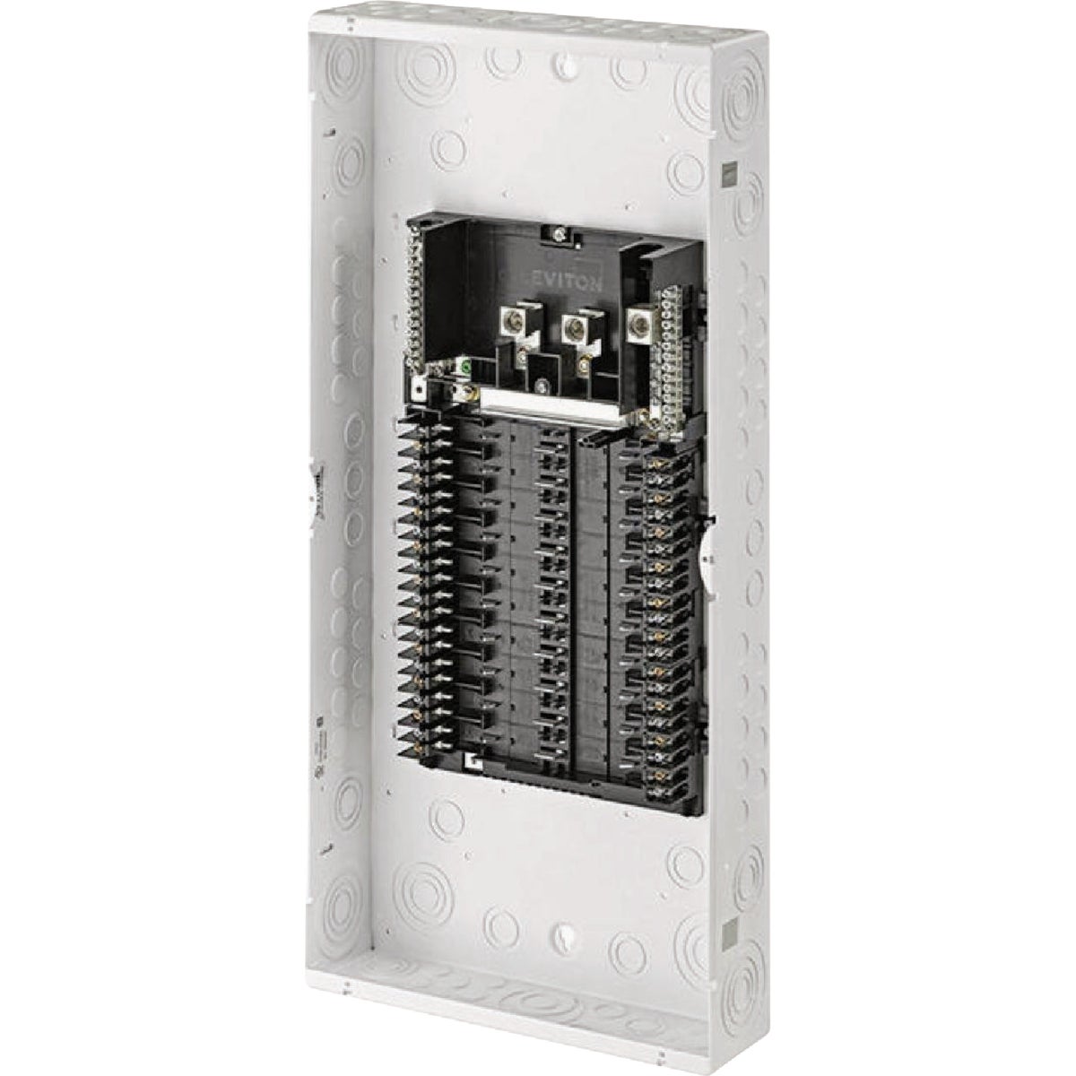 Leviton 125A 20-Space Indoor Load Center with Main Lugs Image 2
