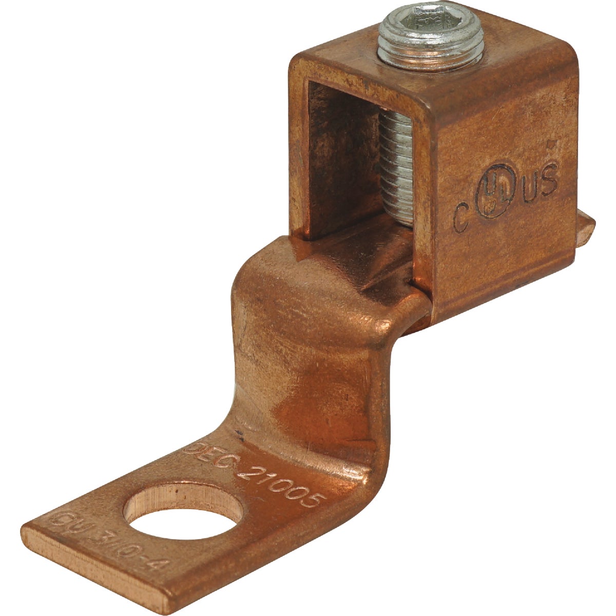 Southwire #4 to 3/0AWG Copper Offset Tongue Lug ( 2-Pack)