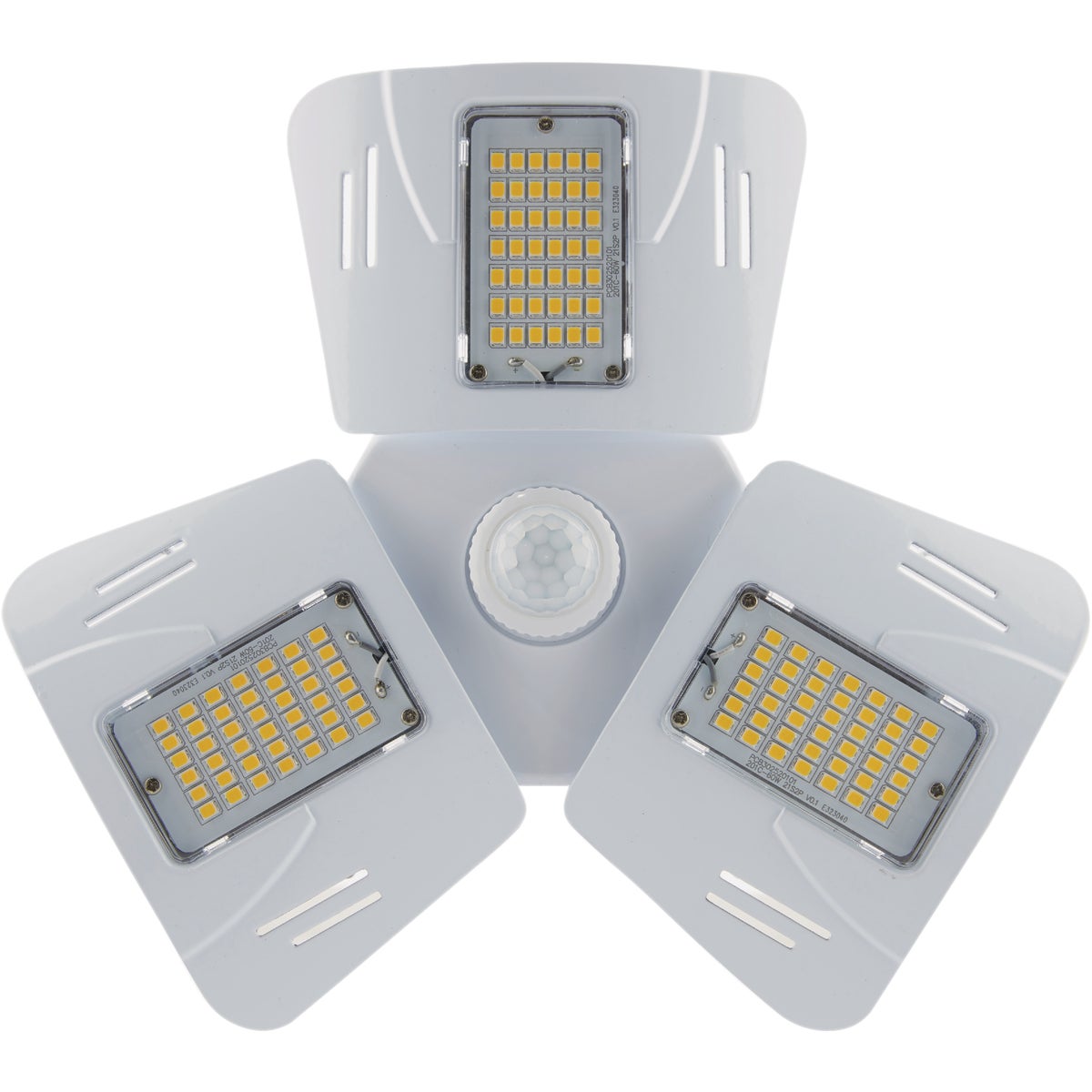 Satco Nuvo 175W HID Equivalent Corn Cob Medium Base Multi-Beam LED High-Intensity Replacement Light Bulb with Motion Sensor Image 3