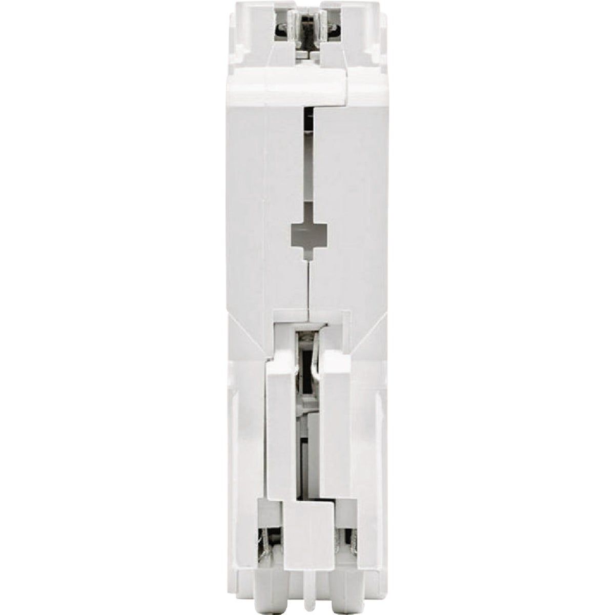 Leviton 20A 1-Pole Hydraulic Magnetic Trip Plug-On AFCI/GFCI White Branch Circuit Breaker Image 2
