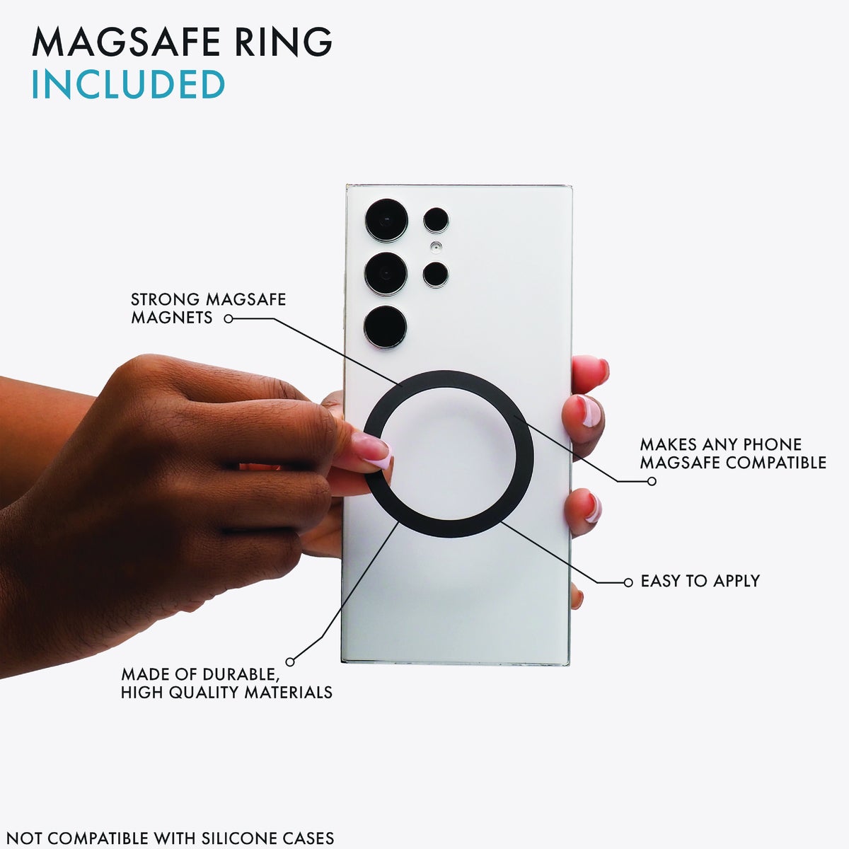 LoveHandle PRO for Magsafe Lavender Phone Grip Image 3