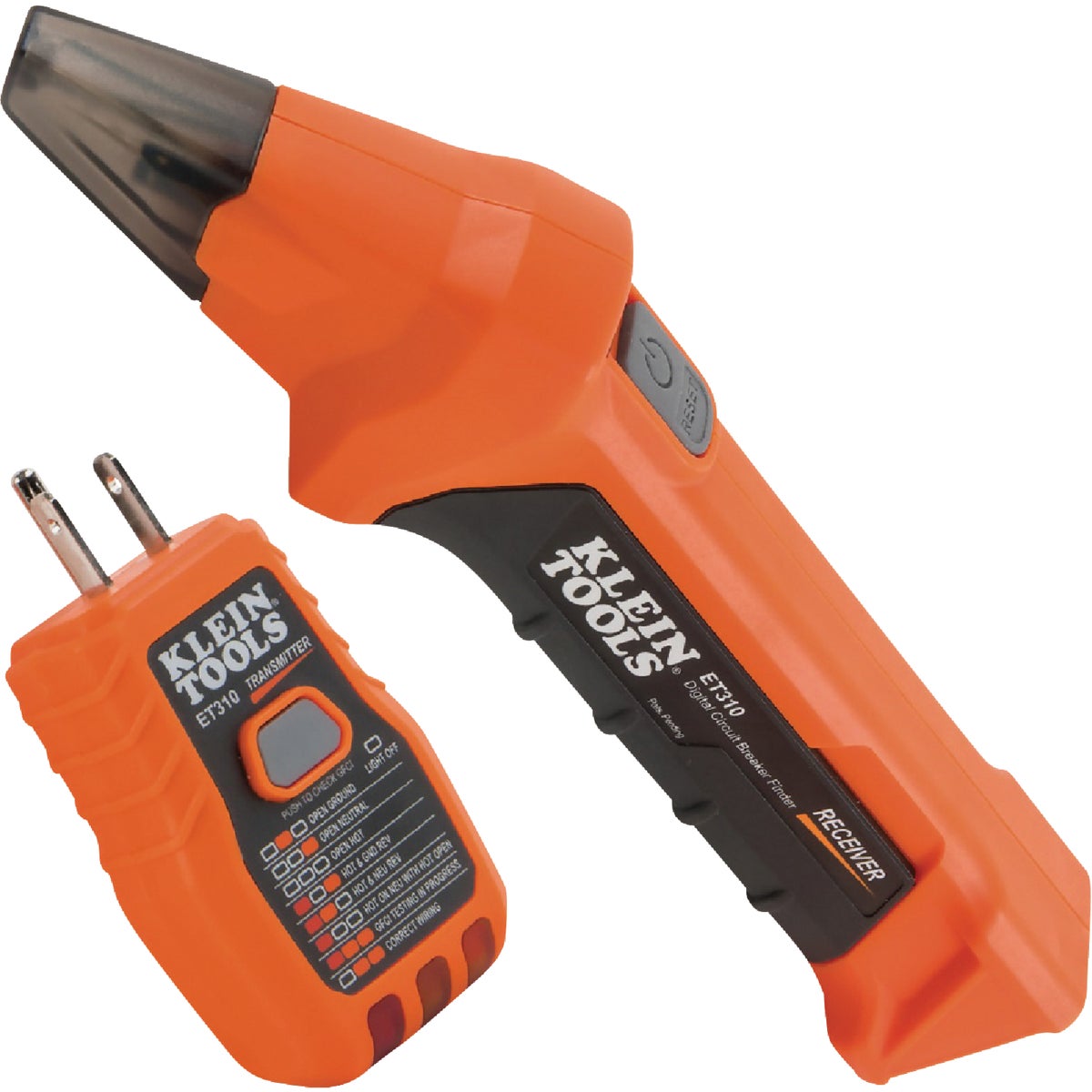 Klein 90V to 120V Circuit Breaker Finder with Integrated GFCI Outlet Tester Image 8