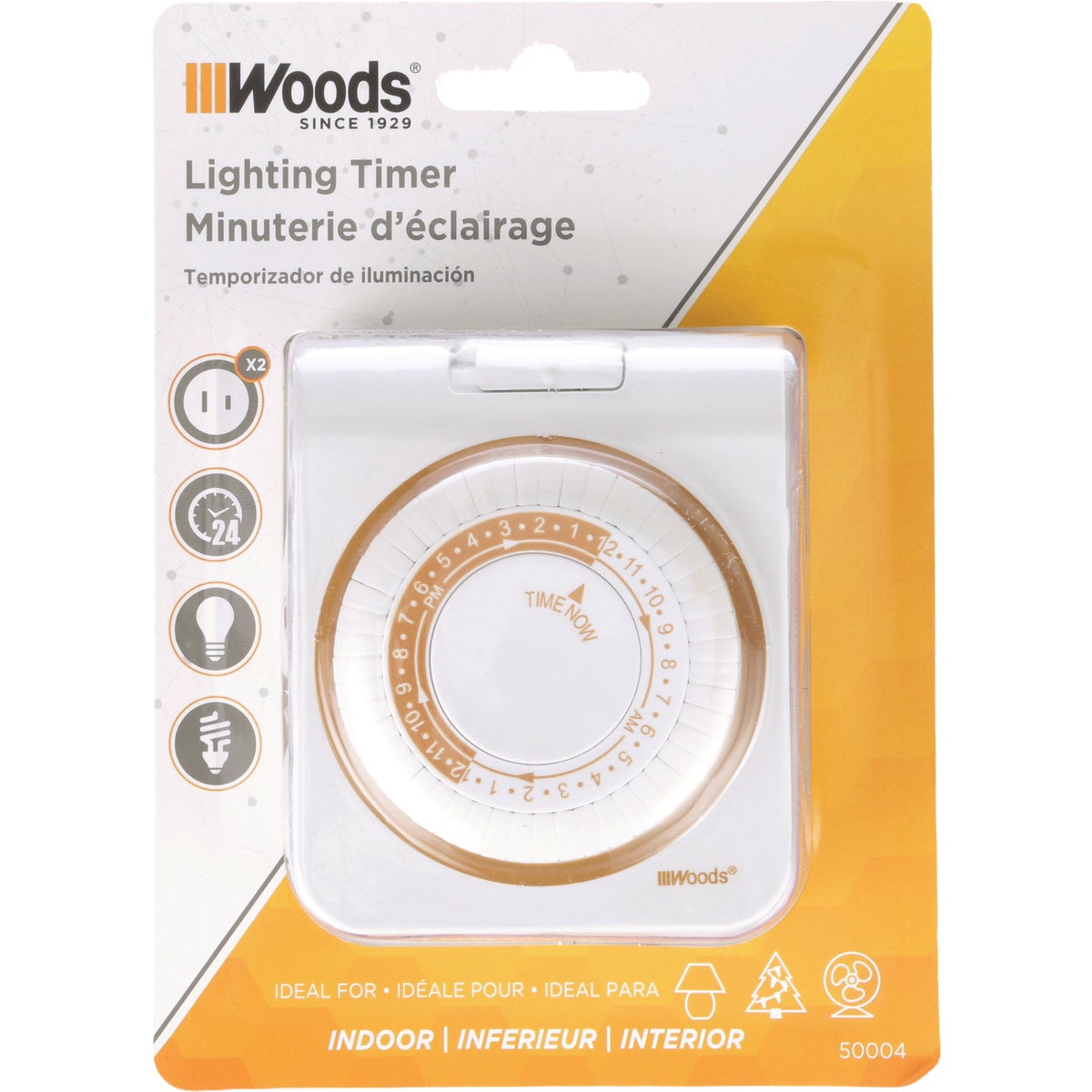 Southwire 2-Outlet 24-Hour Mechanical Timer