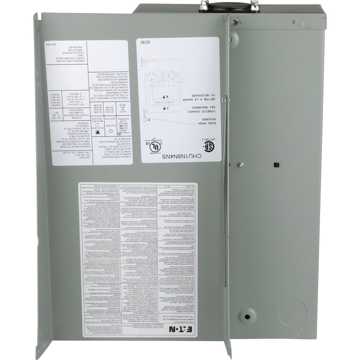 Eaton 50A/20A/30A NEMA 14-50R/5-20R2GF/TT-30R 125V/250V RV Utility Power Outlet Image 2