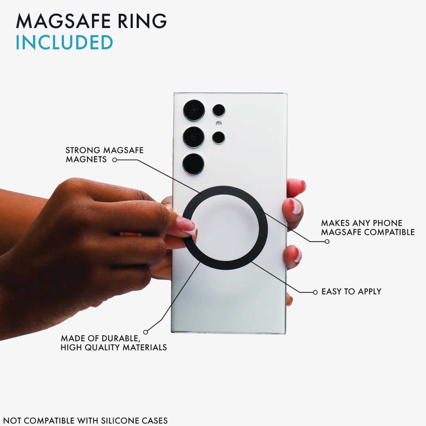 LoveHandle PRO for Magsafe Natural Glow Phone Grip Image 2