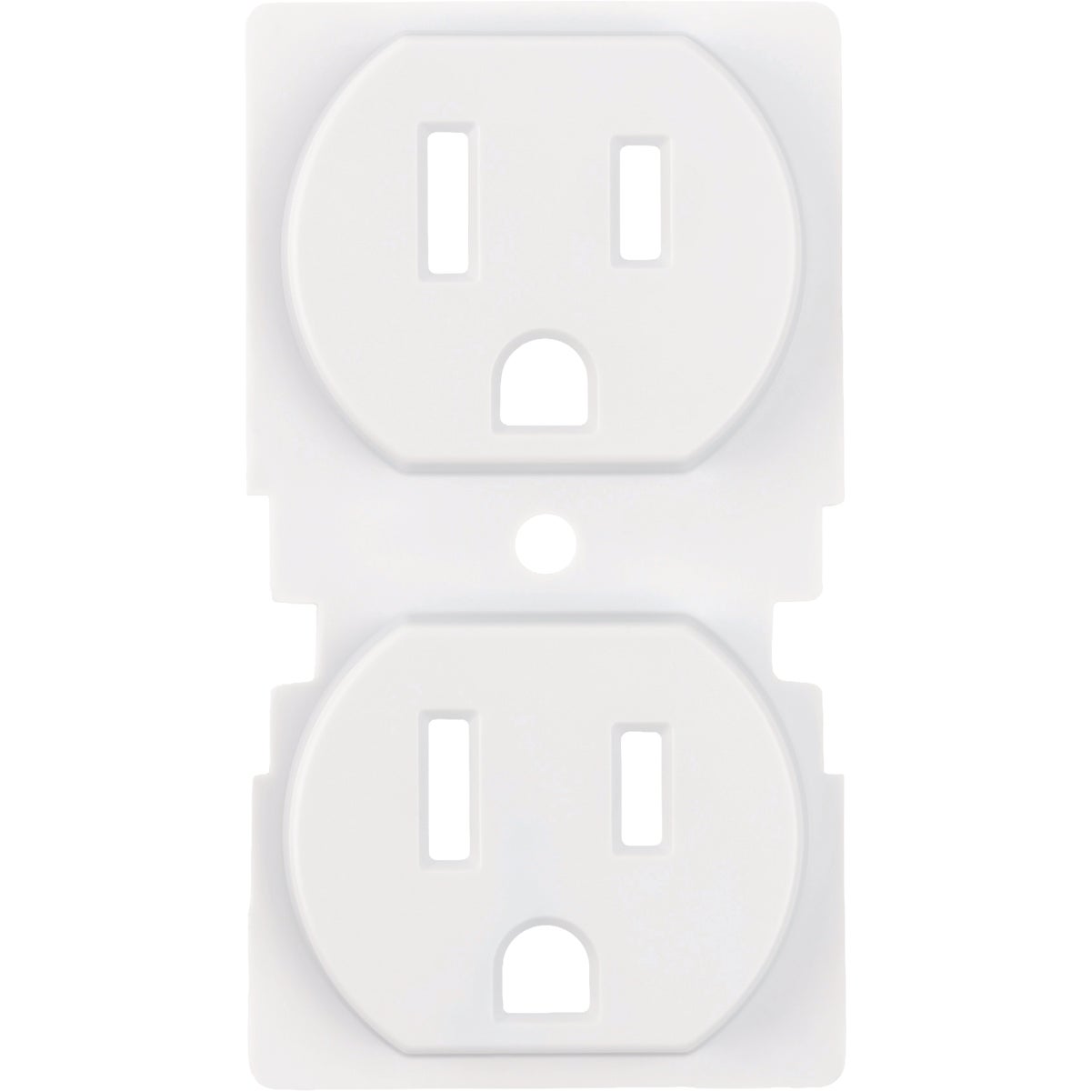 Amerelle ColorCap Classic 1-Gang White Wall Plate (2-Pack)