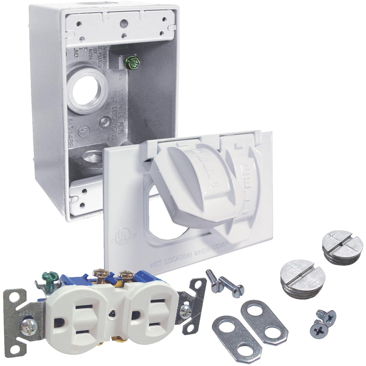 WHT RECEPTACLE KIT