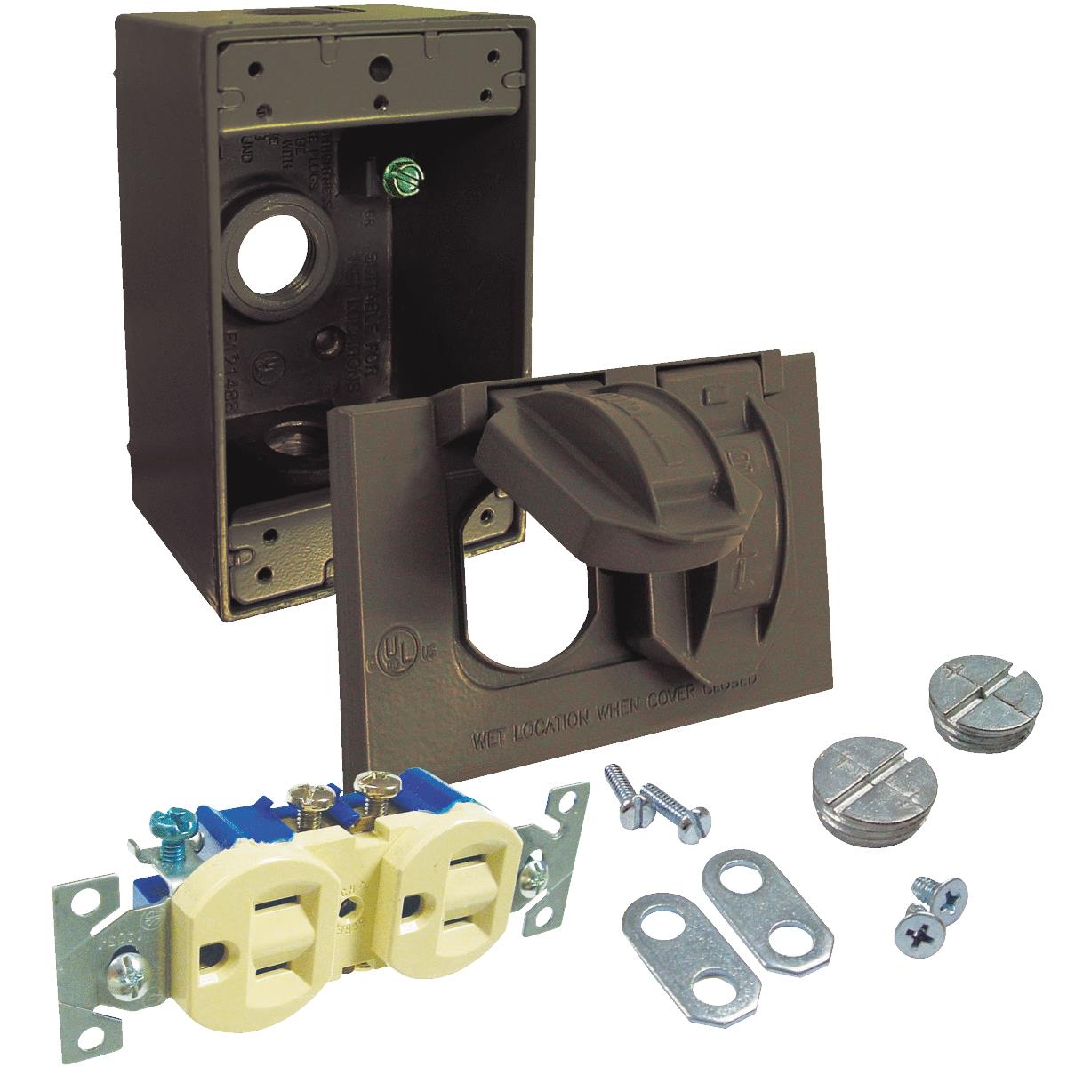 BRZ RECEPTACLE KIT