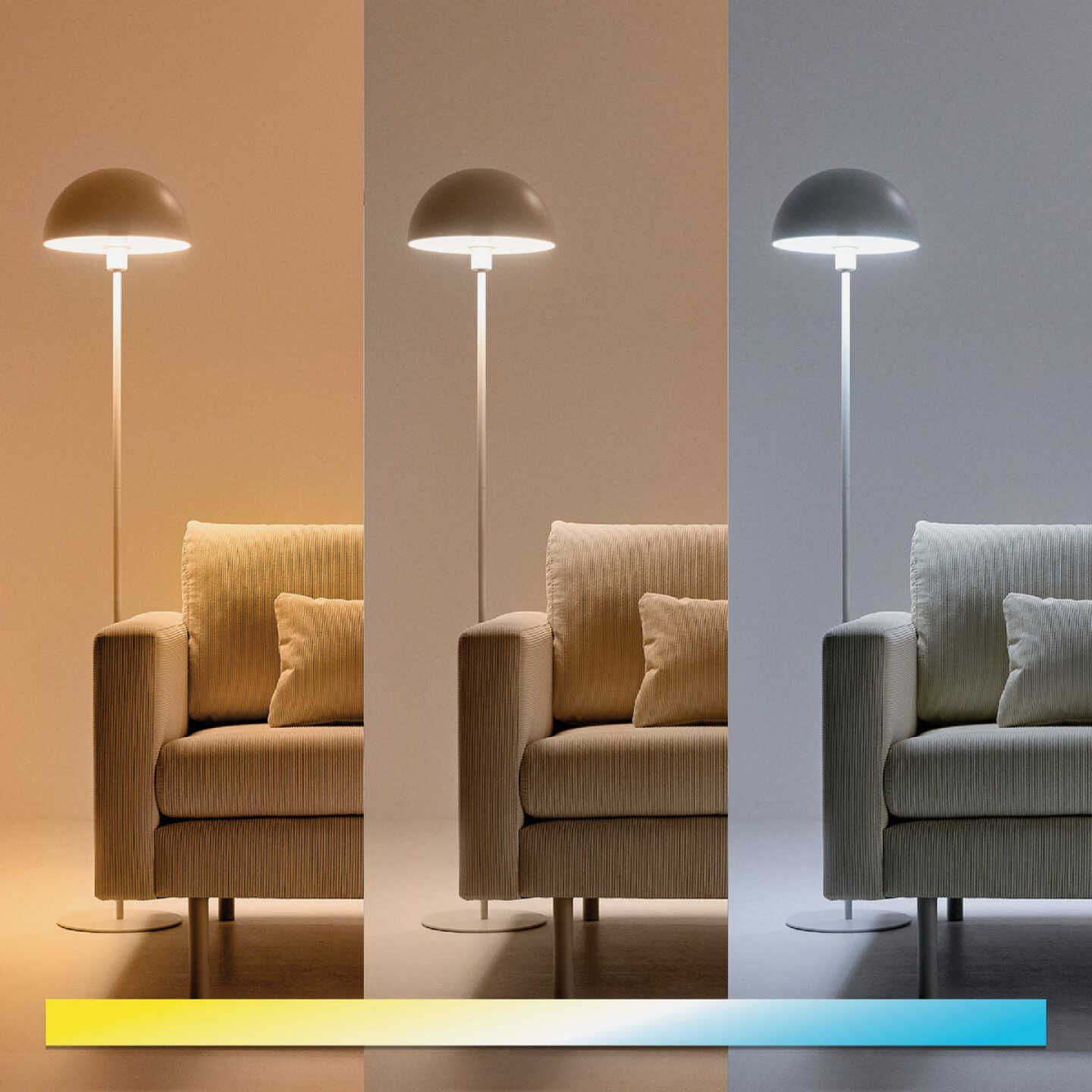 Wiz 65W Equivalent BR30 Medium Smart LED Light Bulb (2-Pack) Image 6