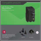 Square D QO 25A Double-Pole Standard Trip Circuit Breaker Image 4