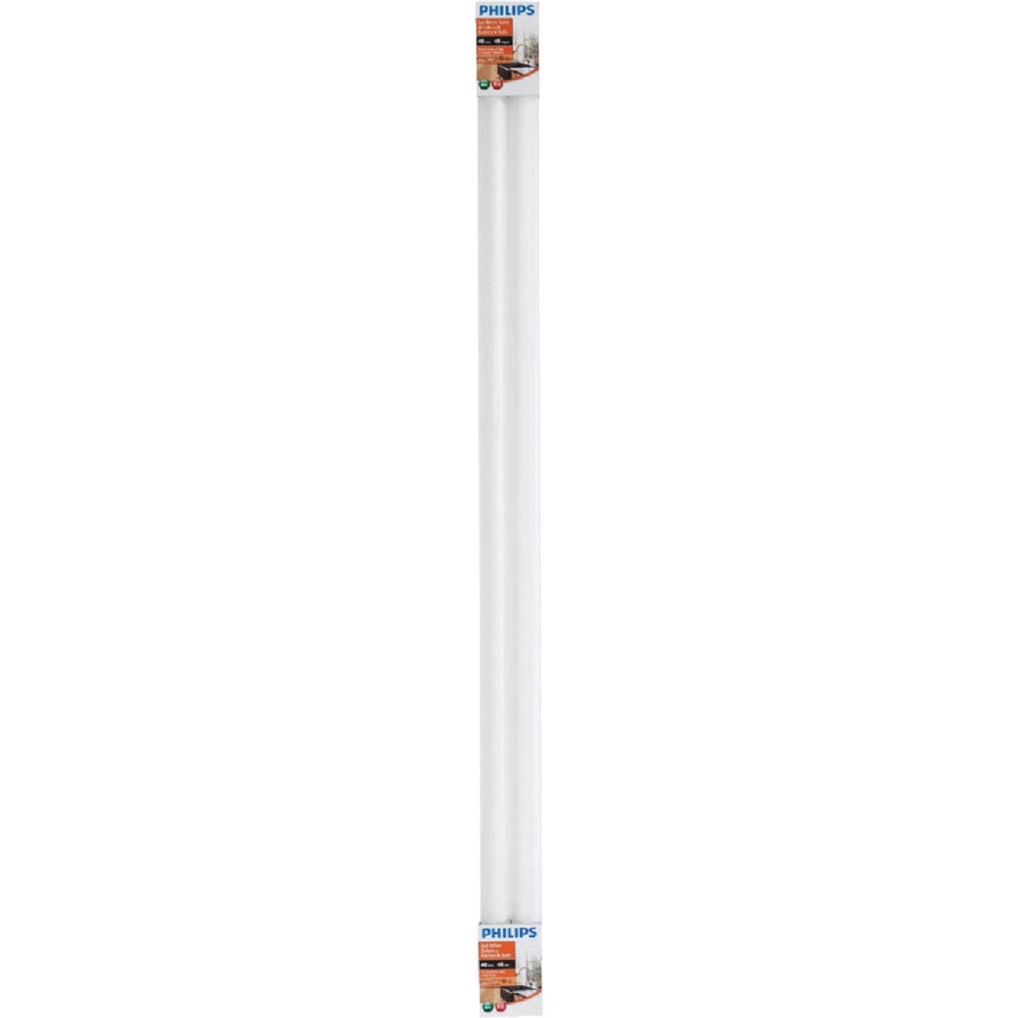 Philips ALTO 40W 48 In. Bright White T12 Medium Bi-Pin Fluorescent Tube Light Bulb (2-Pack) Image 2