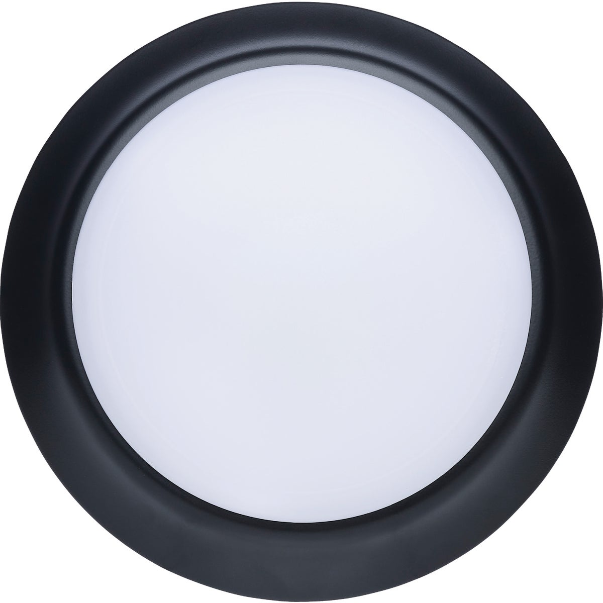 Satco Nuvo 7 In. Black 60W Equivalent LED CCT-Selectable Disk Flush Mount Ceiling Light Fixture Image 5