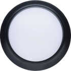 Satco Nuvo 7 In. Black 60W Equivalent LED CCT-Selectable Disk Flush Mount Ceiling Light Fixture Image 5