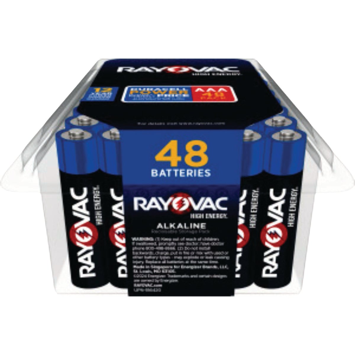 Rayovak AAA Alkaline Battery (48-Pack) Image 2