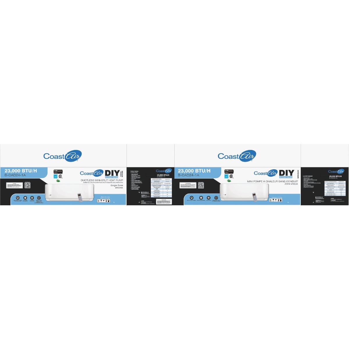 Coast Air 23,000 BTU 1200 Sq. Ft. Mini-Split Room Air Conditioner & Heat Pump Image 2