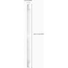 Satco 32W Equivalent 48 In. Natural Light T8 Medium Bi-Pin Ballast Bypass DLC Listed LED Tube Light Bulb Image 2
