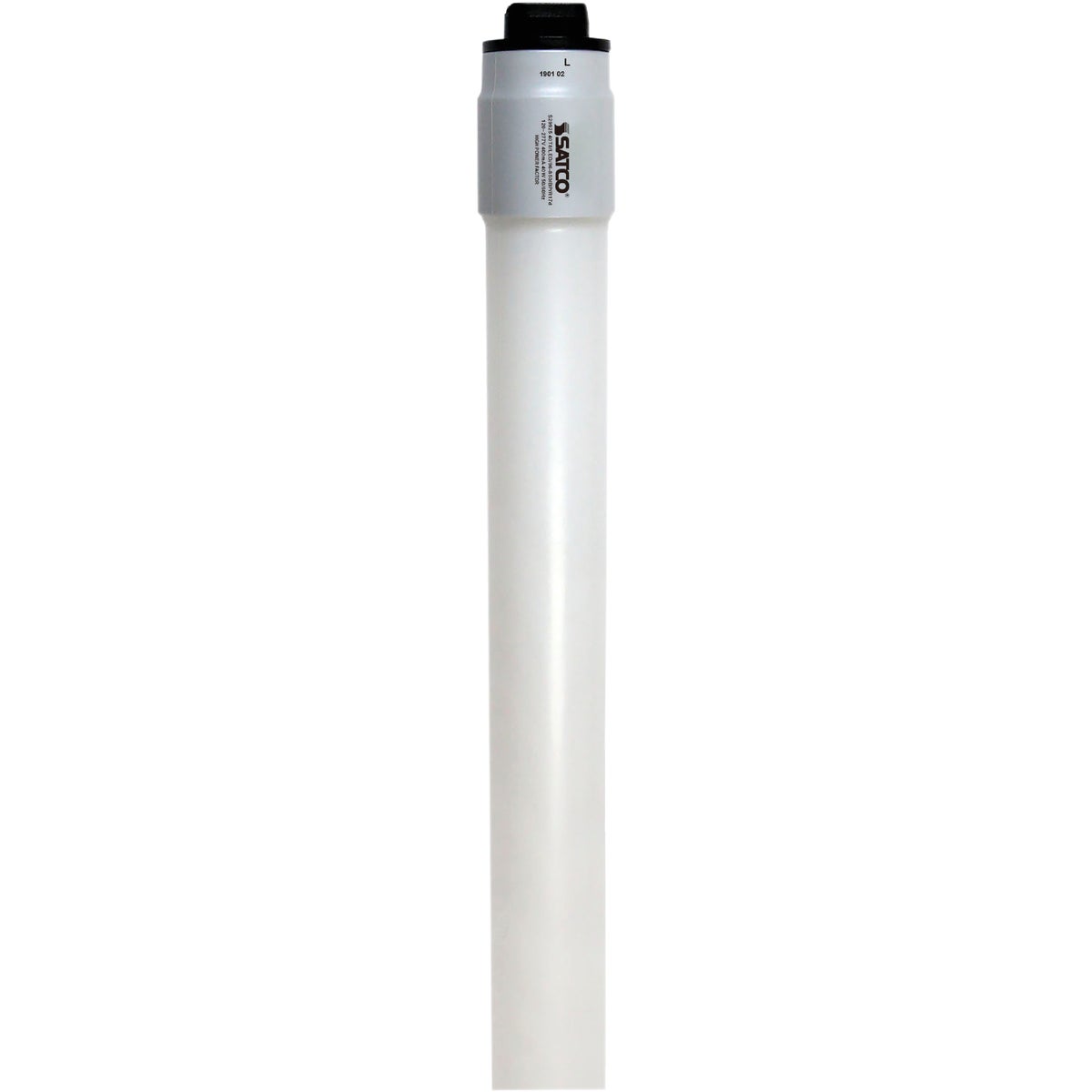 Satco 110W Equivalent 96 in. Natural Light T8 Recessed Double Contact LED Tube Light Bulb