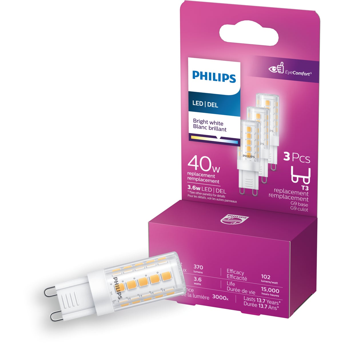 Philips 3.6T3/PER/830/ND/G9/120V 6/3PF