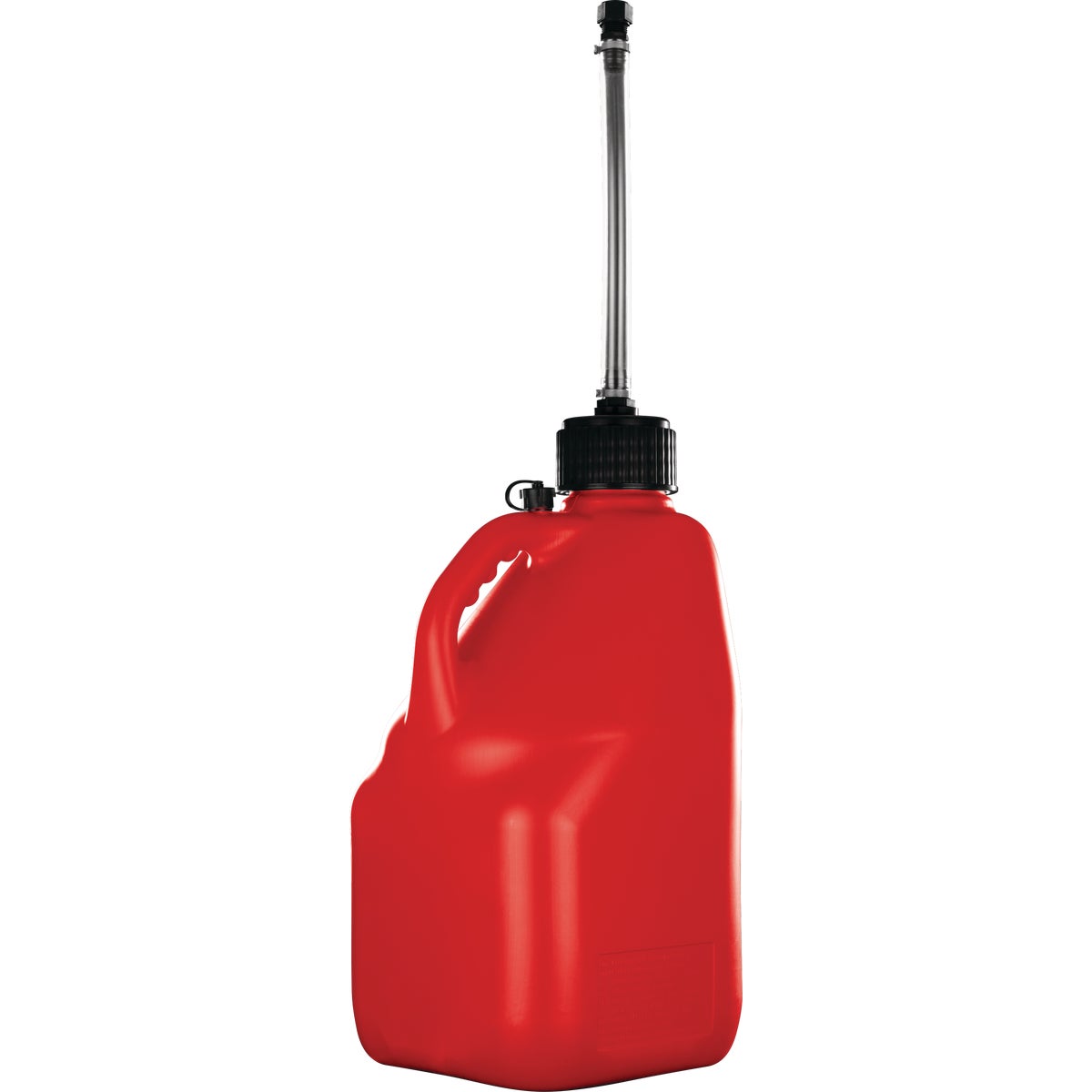 Plastic Product Formers 5.5 Gal. Square Plastic Multi-Purpose Utility Jug, Red