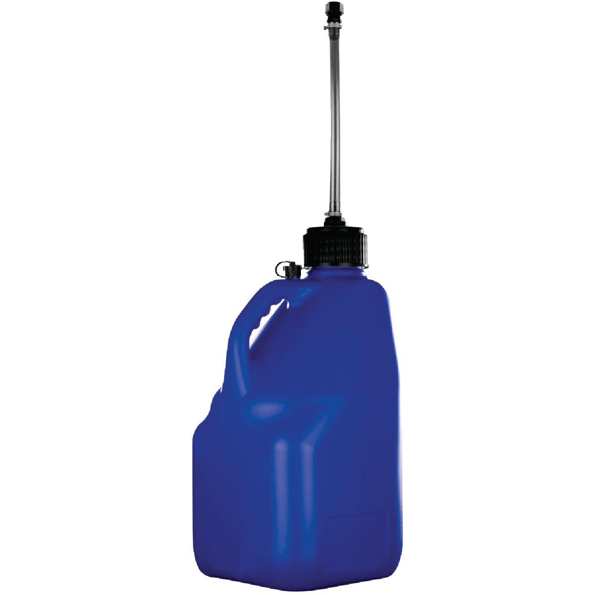 Plastic Product Formers 5.5 Gal. Square Plastic Multi-Purpose Utility Jug, Blue