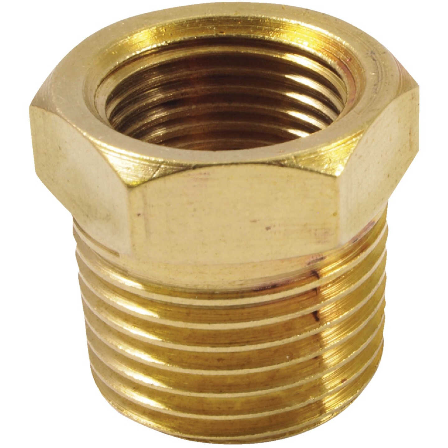 Forney 3/8 In. FNPT x 1/2 In. MNPT Brass Bushing Image 1