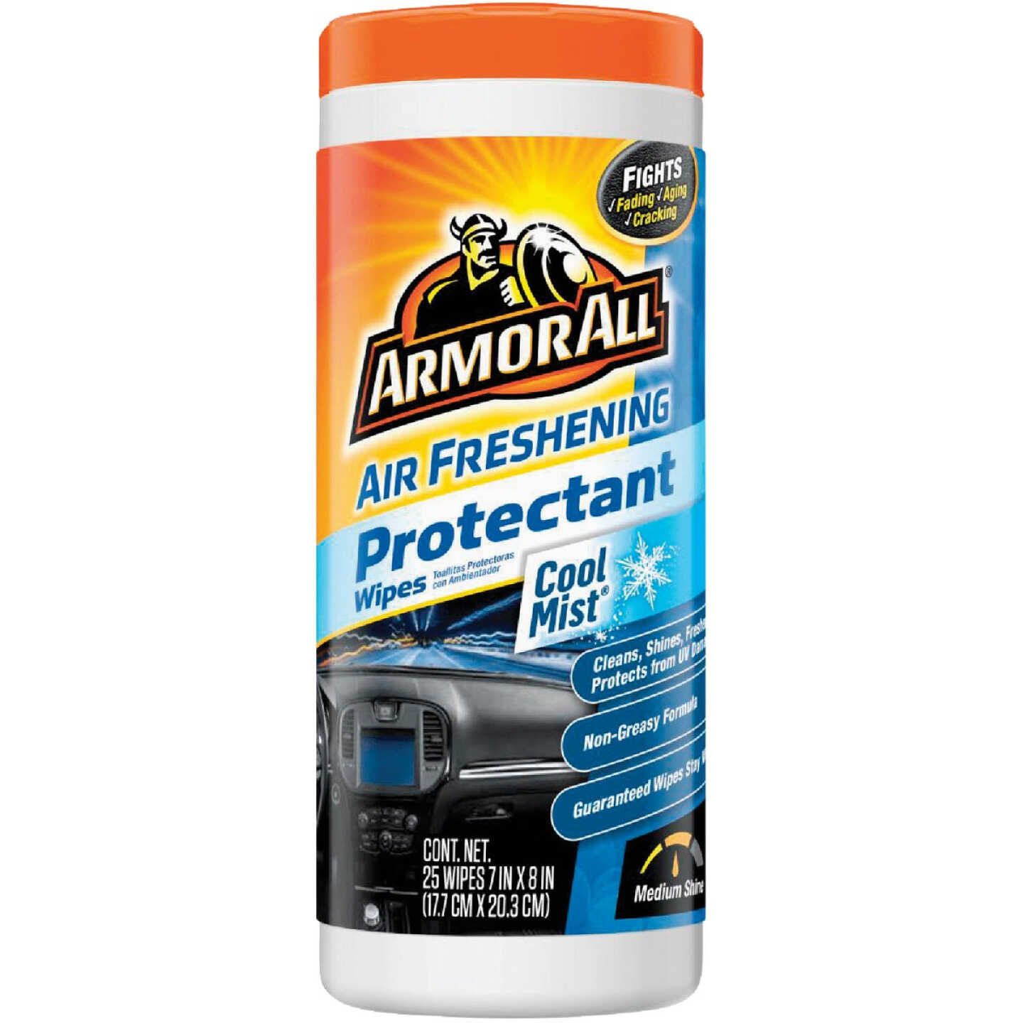 Armor All Cool Mist Scent Air Freshening Protectant Wipe (25- Count) Image 1