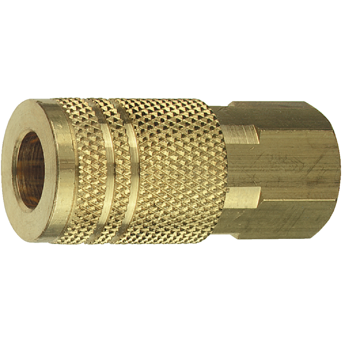 Tru-Flate Industrial/Milton Series Push-to-Connect 3/8 In. FNPT Coupler Image 2