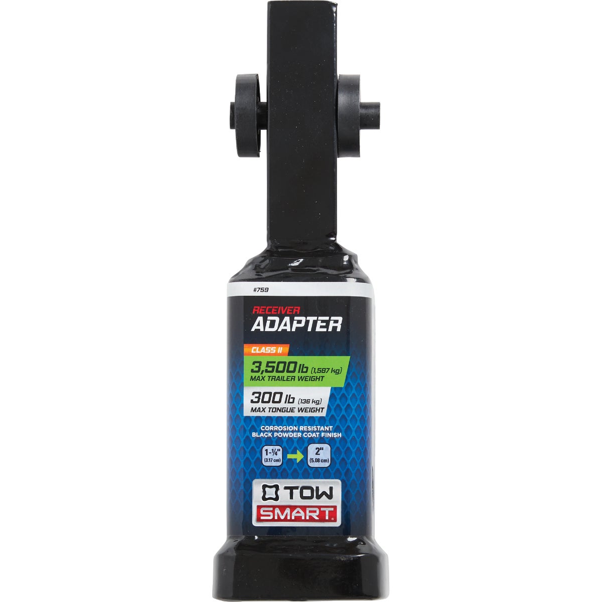 TowSmart Class II To Class III Hitch Receiver Adapter, 3500 Lb. Capacity Image 2