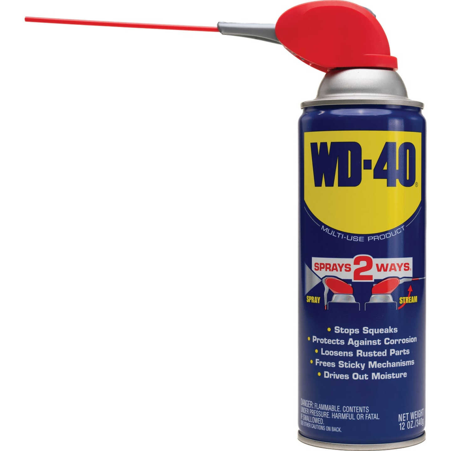 WD-40 12 Oz. Aerosol Multi-Purpose Lubricant with Smart Straw Image 1