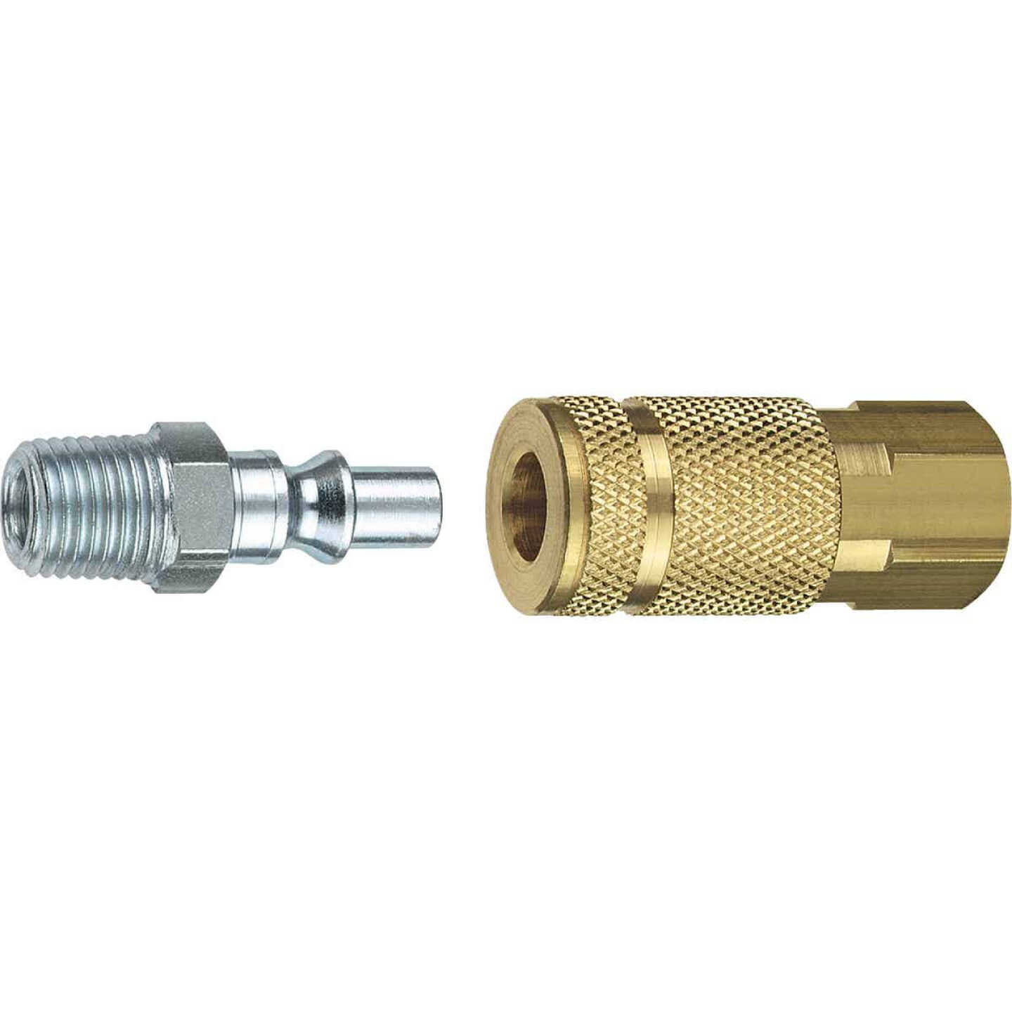 Tru-Flate 1/4 In. Coupler and Plug Image 1