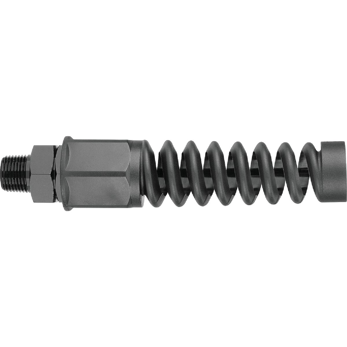 Flexzilla Pro 1/2 In. Barb 3/8 In. MNPT Reusable Air Hose End Image 1