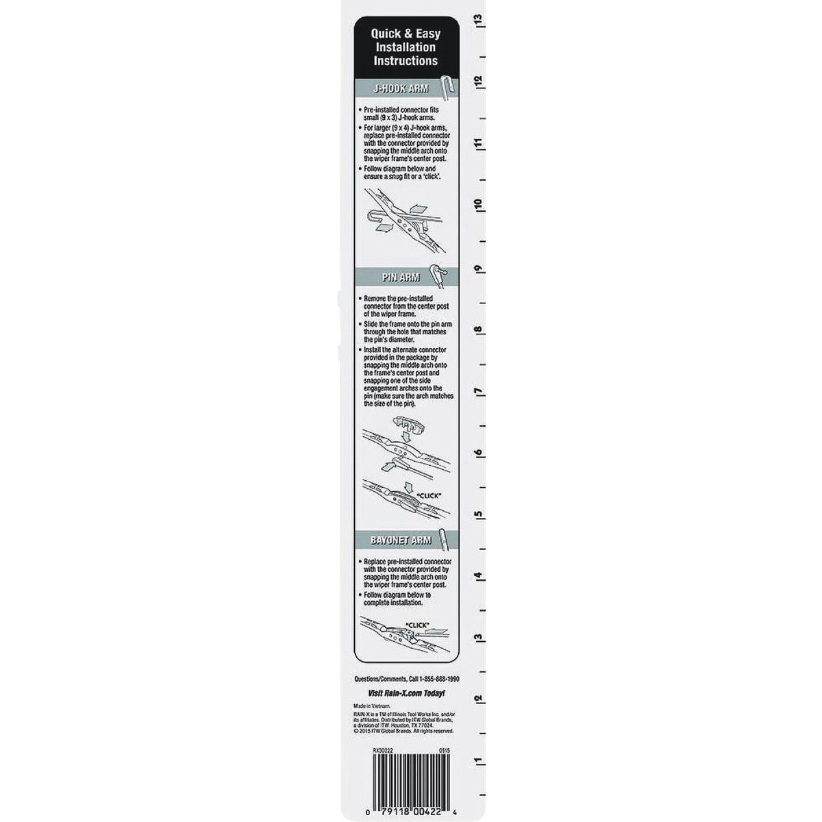 Rain-X Weatherbeater 20 In. Wiper Blade Image 5