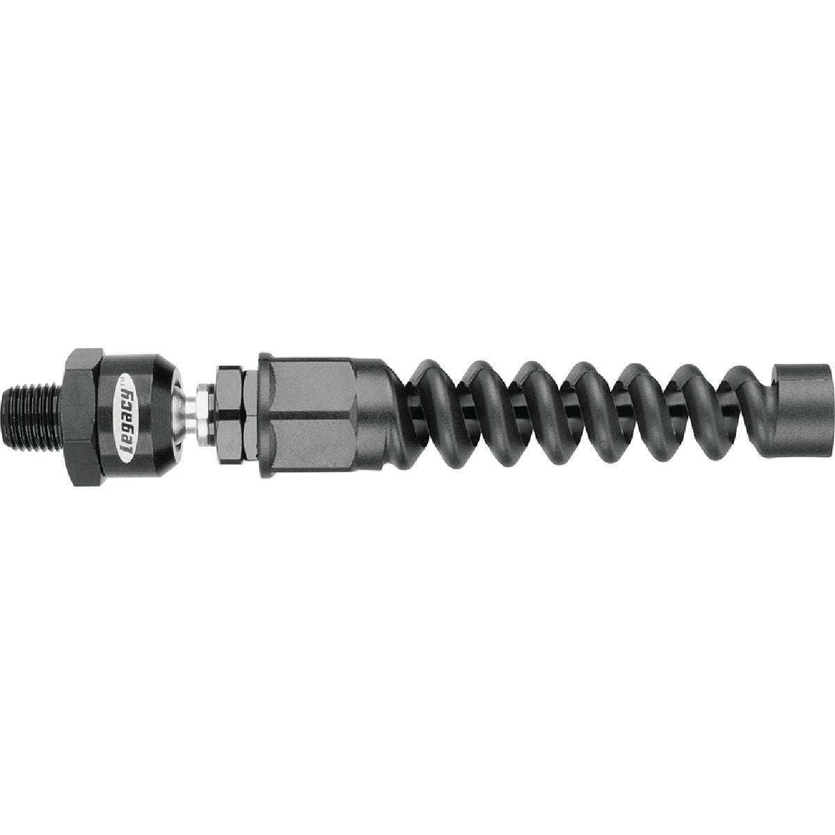 Flexzilla Pro 1/4 In. Barb Reusable Air Hose End with Ball Swivel Image 1