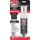J-B Weld 0.85 Oz. Plastic Bonder Epoxy Syringe, Black Image 1