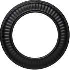 Imperial 5 In. 24 ga Black Stove Pipe Collar Image 1