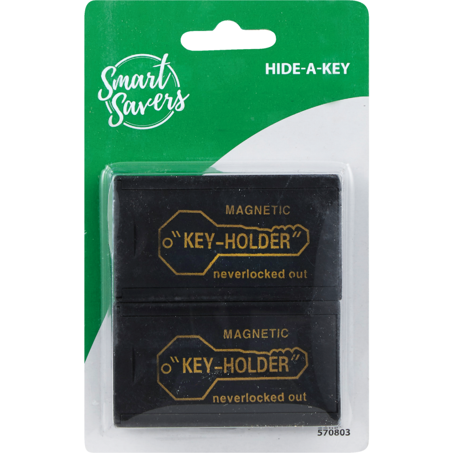 Smart Savers Hide-A-Key Black Key Hider (2-Pack) Image 2