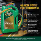 Quaker State Full Synthetic 5W-20 Motor Oil, 1 Qt. Image 3