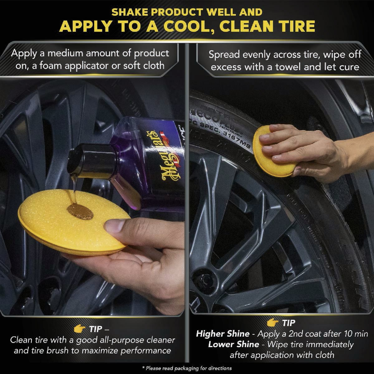 Meguiar's 16 Oz. High Gloss Endurance Tire Gel Image 4
