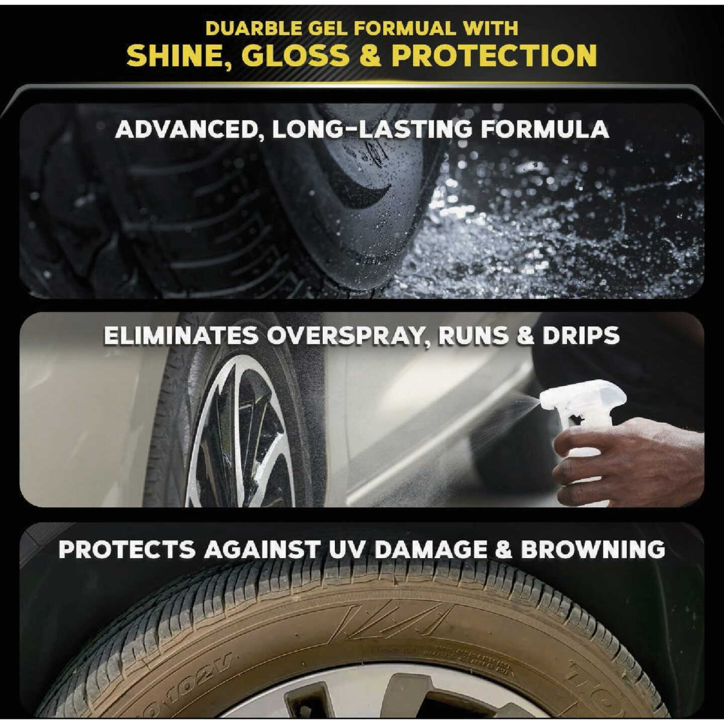 Meguiar's 16 Oz. High Gloss Endurance Tire Gel Image 5