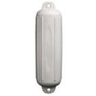 Seachoice 5-1/2 In. x 20 In. White Twin Eye Boat Fender Image 1