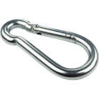 Seachoice 5/16 In. 480 Lb. Polished Stainless Steel Safety Spring Hook All Purpose Snap Image 1