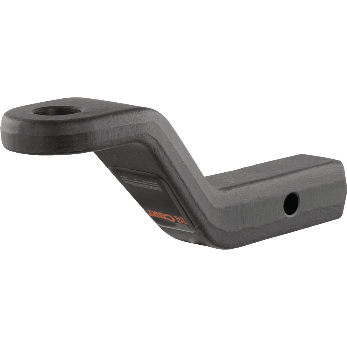 CURT 17000 Lb. 4 In. Drop 3 In. Rise 1-1/4 In. Hole Forged Trailer Hitch Ball Mount fits 2 In. Receiver Image 6