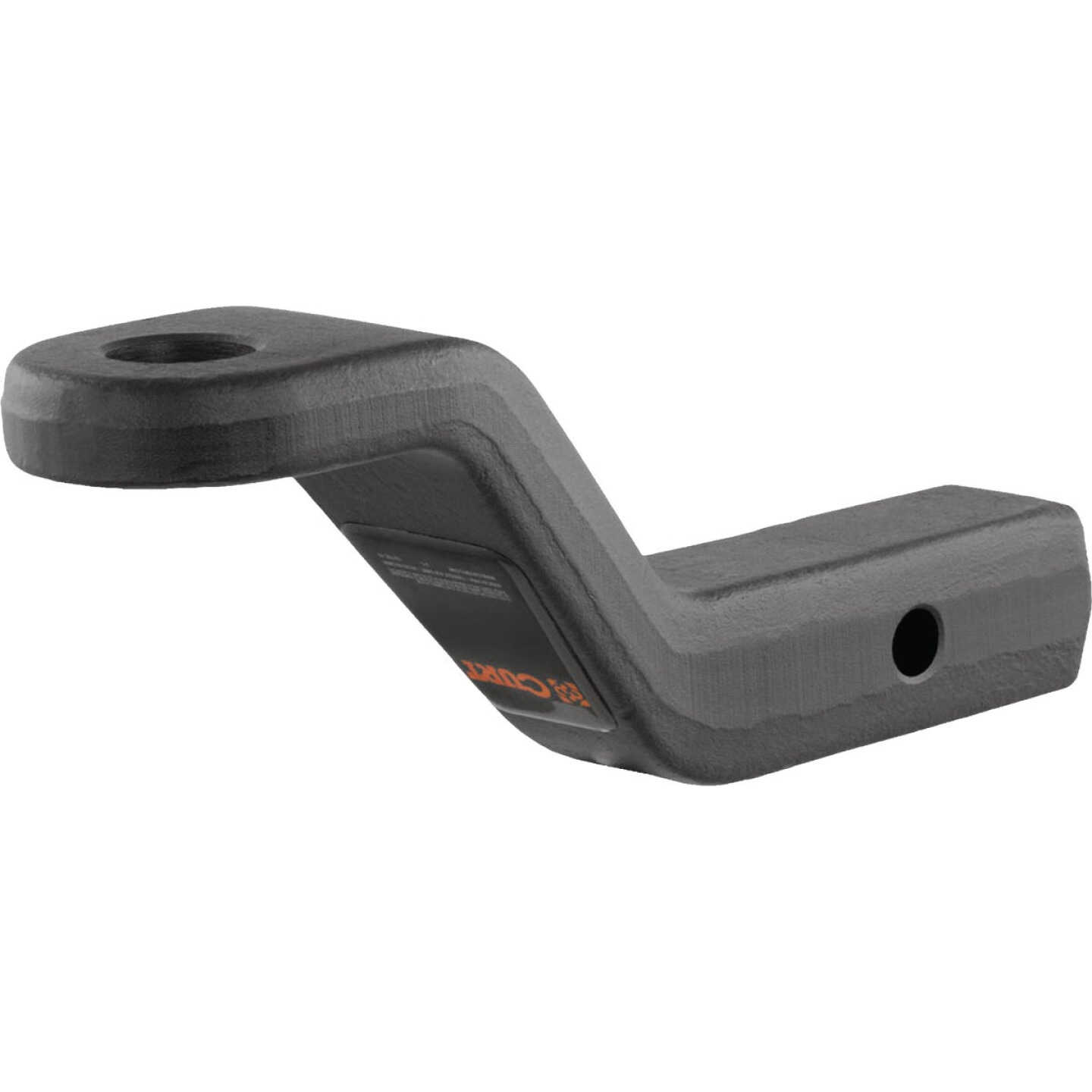CURT 17000 Lb. 4 In. Drop 3 In. Rise 1-1/4 In. Hole Forged Trailer Hitch Ball Mount fits 2 In. Receiver Image 6