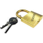Seachoice 1-1/2 In. Solid Brass Body & Hasp Padlock Image 1