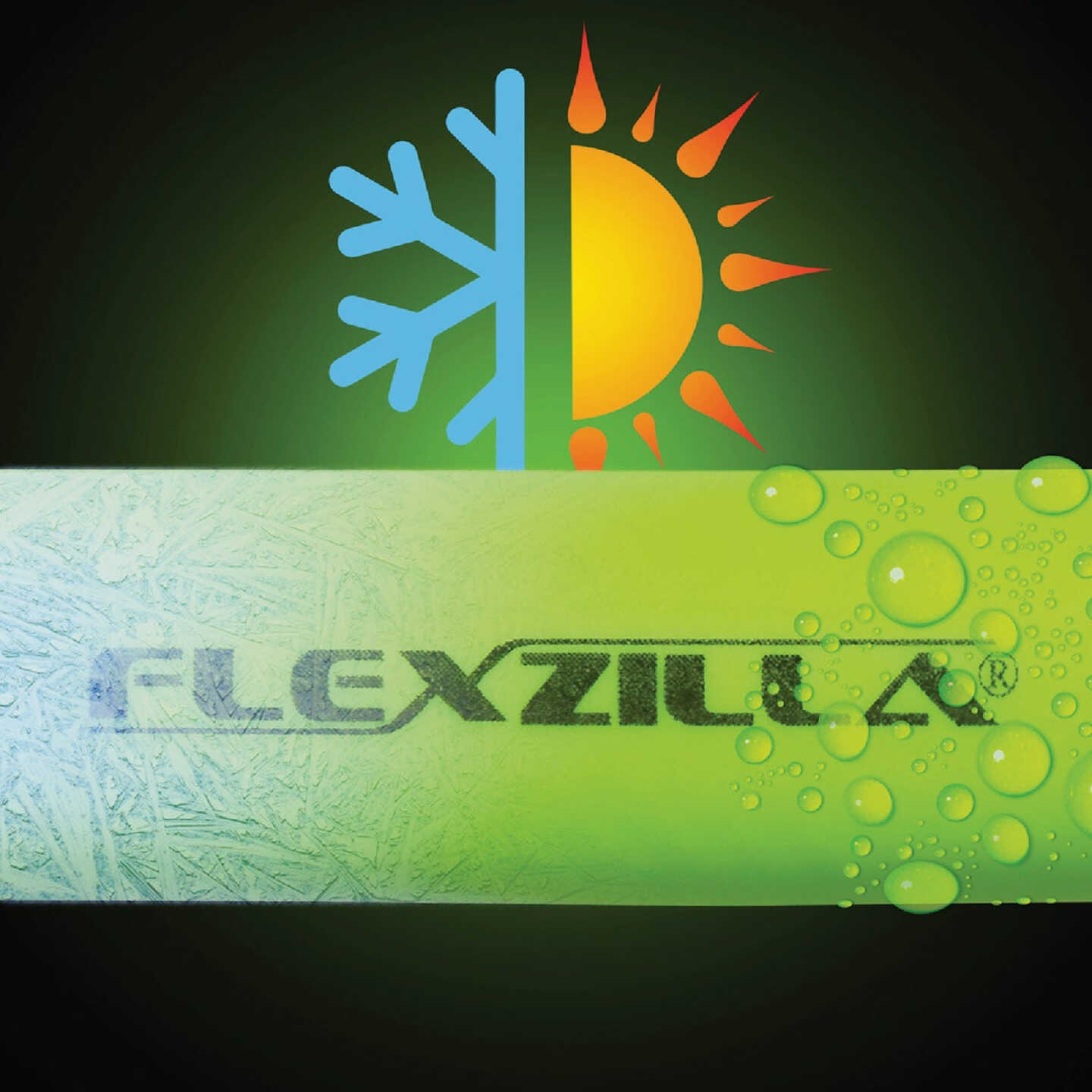 Flexzilla 3/8 In. x 25 Ft. Polymer-Blend Air Hose with 1/4 In. MNPT Fittings Image 3