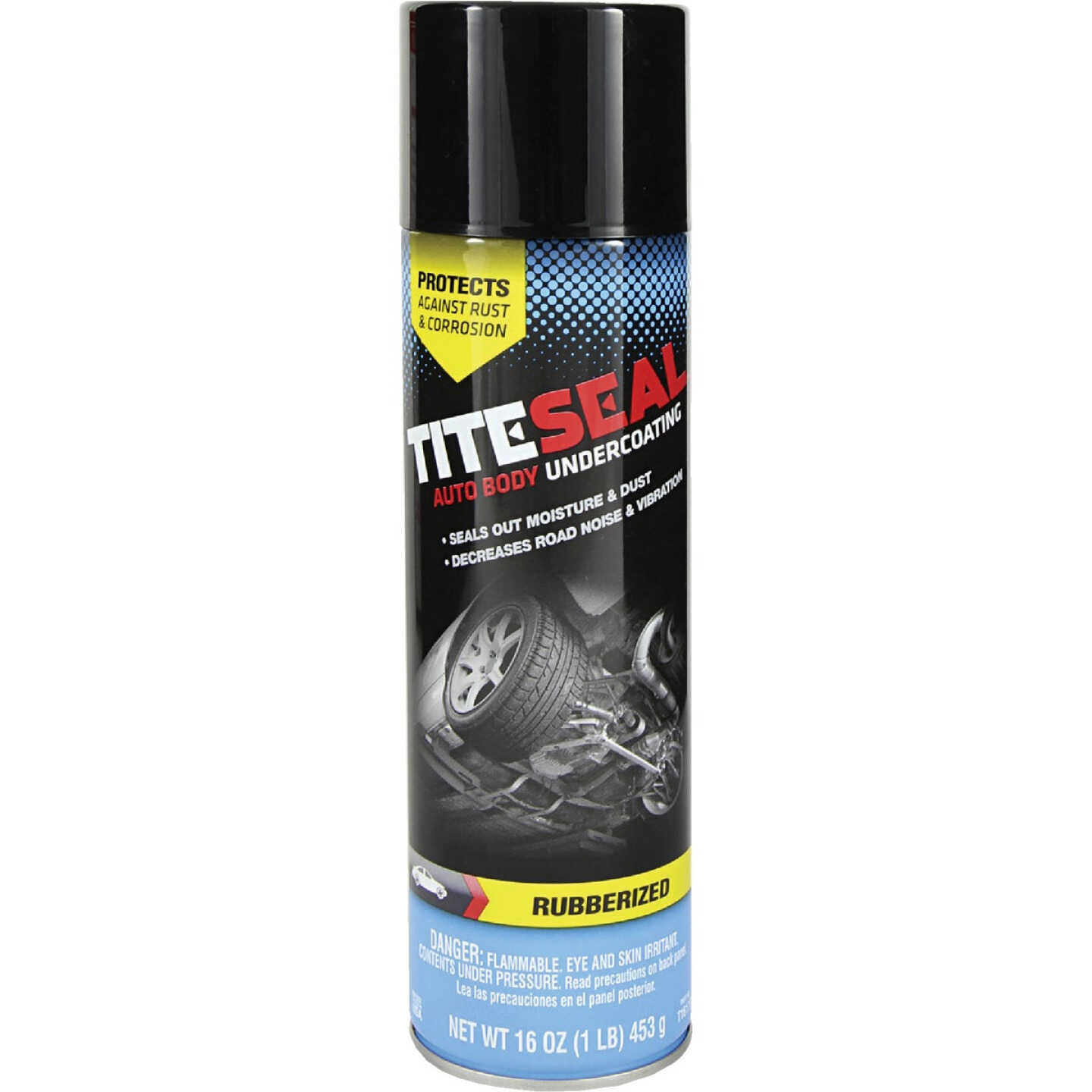 Tite-Seal 16 Oz. Aerosol Rubberized Auto Undercoat Image 1